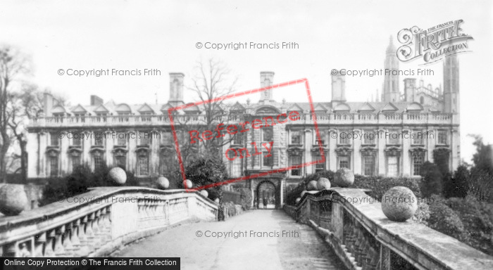 Photo of Cambridge, Clare College From The Bridge c.1930