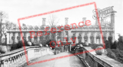 Clare College From The Bridge c.1930, Cambridge