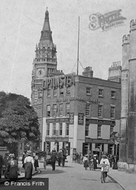 Clock Tower, St Andrew's Street 1908, Cambridge