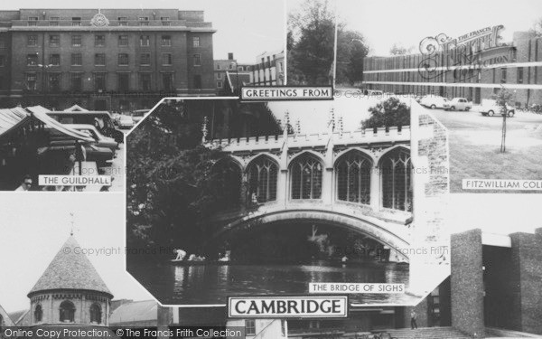Photo of Cambridge, Composite c.1965