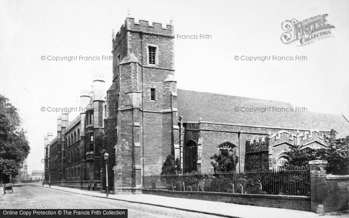 Photo of Cambridge, Corpus Christi College And St Botolph's Church c.1870