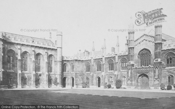 Photo of Cambridge, Corpus Christi College, First Court 1890