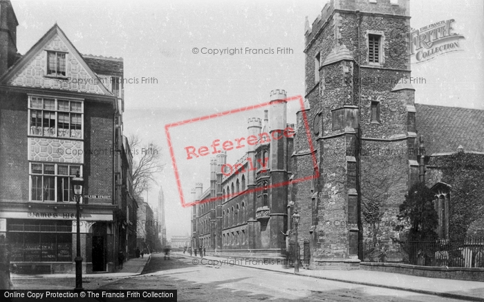 Photo of Cambridge, Corpus Christi College, St Boltolph's c.1870