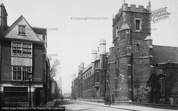 Photo of Cambridge, Corpus Christi College, St Boltolph's c.1870