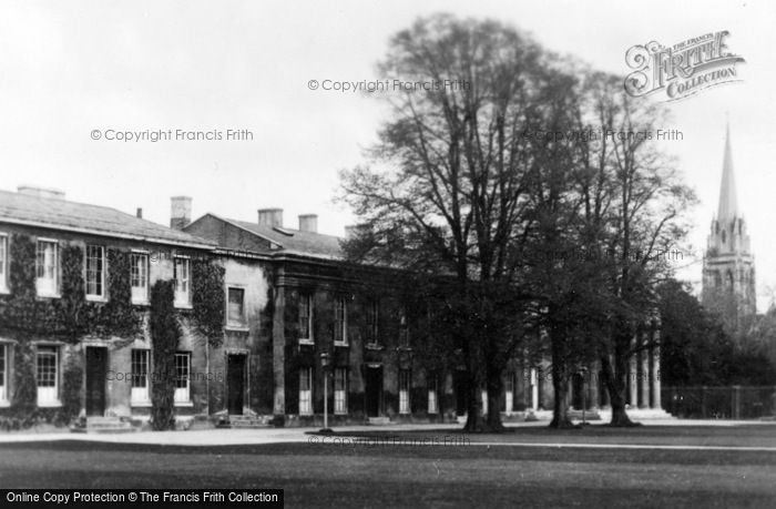 Photo of Cambridge, Downing College From Fellows Garden c.1930