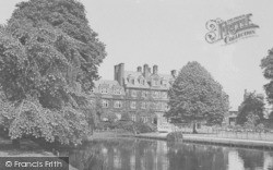 Emmanuel College, Lake And Hostel 1914, Cambridge