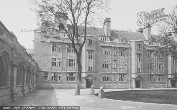 Photo Of Cambridge Emmanuel College North Court 1914
