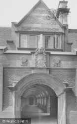 Emmanuel College, North Court Gateway 1914, Cambridge