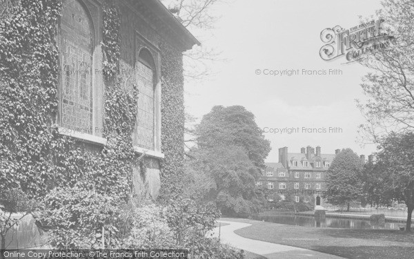 Photo of Cambridge, Emmanuel College, The Garden 1914