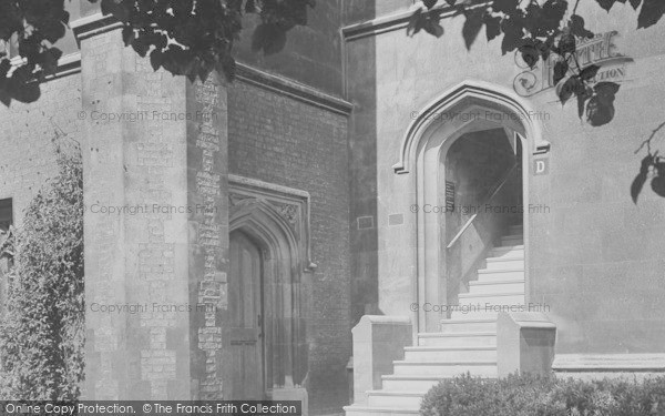 Photo of Cambridge, Entrance To King's College From Queens Lane 1931