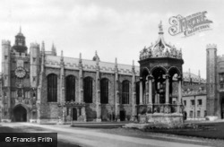 Front Court, Trinity College c.1930, Cambridge