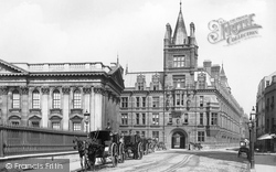 Gonville & Caius College And Senate House 1890, Cambridge
