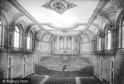 Guildhall Interior 1890, Cambridge