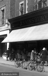 J.Sainsbury, Sidney Street 1931, Cambridge