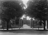 Jesus College Entrance Gates 1931, Cambridge