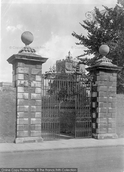 Photo of Cambridge, Jesus College Old Entrance Gates 1931