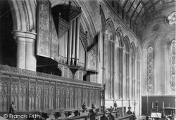 Jesus College The Chapel 1890, Cambridge