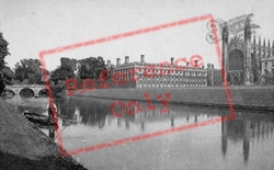 King's And Clare Colleges c.1920, Cambridge