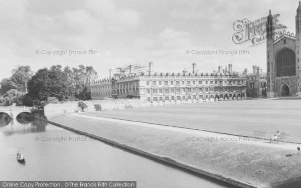 Photo of Cambridge, King's And Clare Colleges c.1960