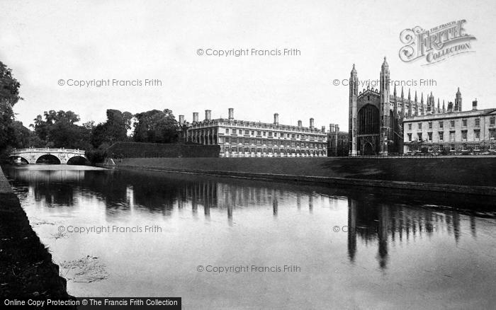 Photo of Cambridge, King's And Clare Colleges From The River 1908