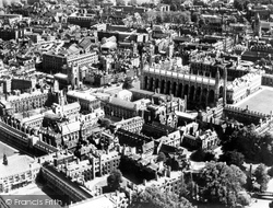 King's, Clare And Trinity Colleges c.1950, Cambridge