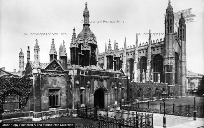 Photo of Cambridge, King's College 1923