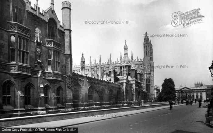 Photo of Cambridge, King's College 1933