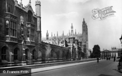 King's College 1933, Cambridge