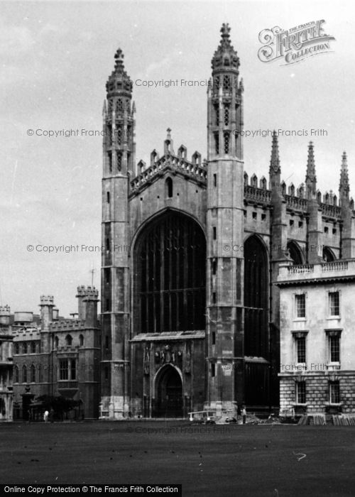 Photo of Cambridge, King's College 1963