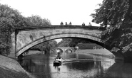 King's College And Clare College Bridges c.1955, Cambridge