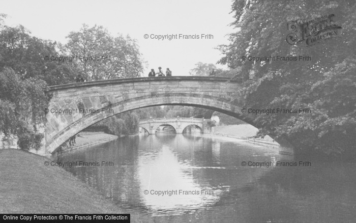 Photo of Cambridge, King's College Bridge And Clare College Bridge c.1955