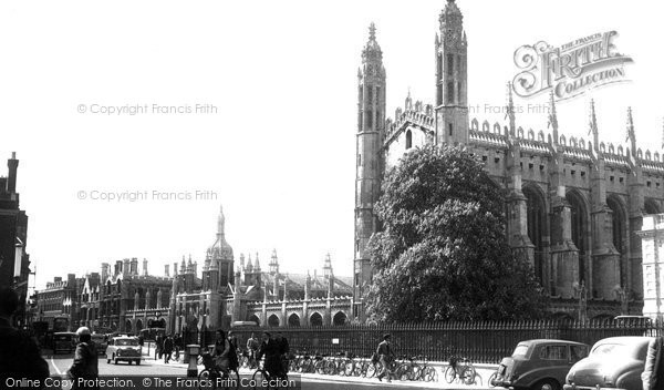 Photo of Cambridge, King's College c.1960
