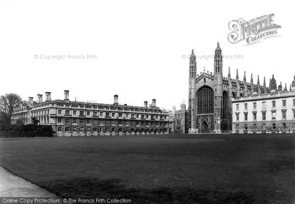 Photo of Cambridge, King's College Chapel And Clare College 1890