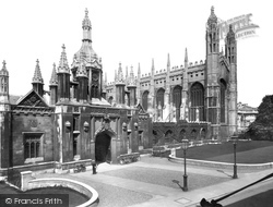 King's College Chapel And Gateway 1933, Cambridge