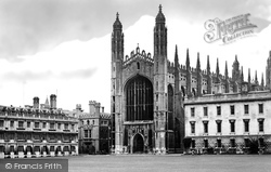 King's College Chapel c.1955, Cambridge