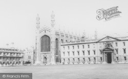 King's College Chapel c.1965, Cambridge