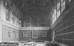 King's College Chapel, Dining Hall 1890, Cambridge