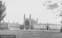 King's College From The Backs c.1955, Cambridge
