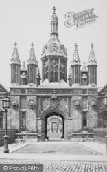 King's College, Gaetway 1890, Cambridge