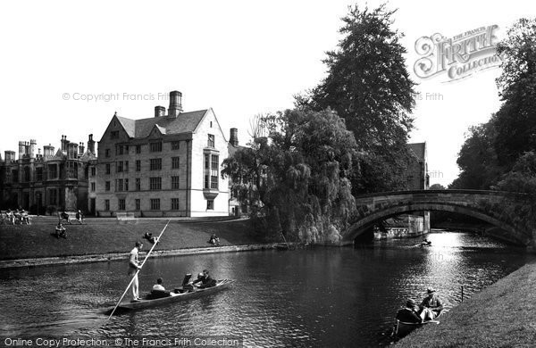Photo of Cambridge, King's College, Kennedy's Buildings 1929