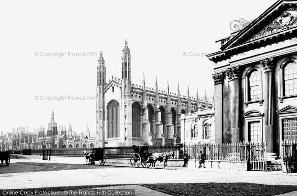 Photo of Cambridge, King's Parade 1890