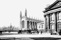 King's Parade 1890, Cambridge