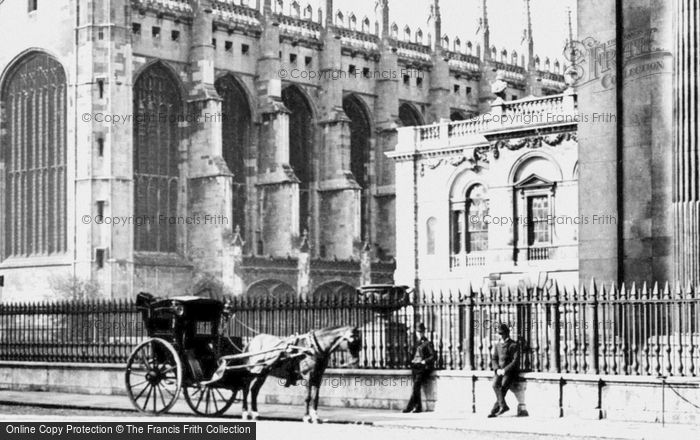 Photo of Cambridge, King's Parade 1890