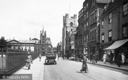 King's Parade 1921, Cambridge