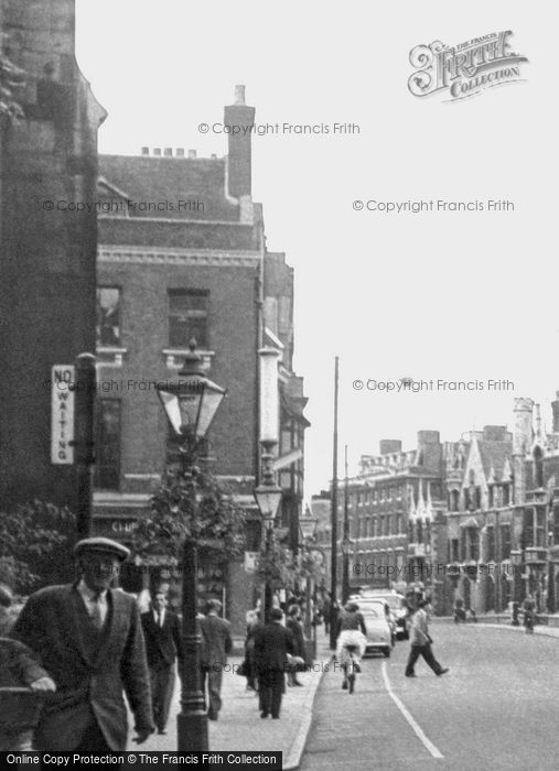 Photo of Cambridge, King's Parade c.1955
