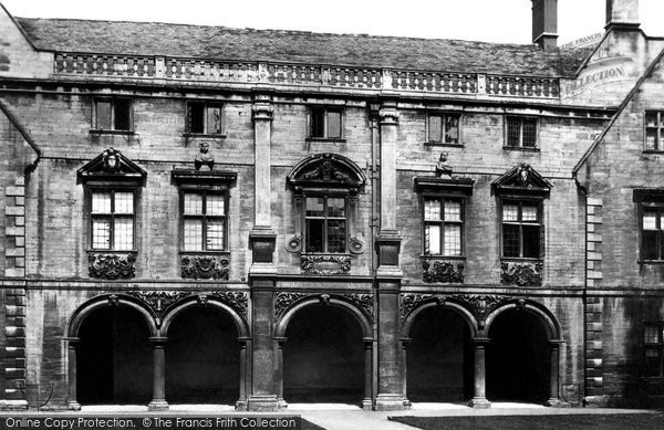 Photo of Cambridge, Magdalene College, The Pepysian Library 1890