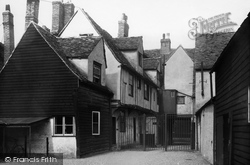 Magdalene Street, Old Buildings 1938, Cambridge