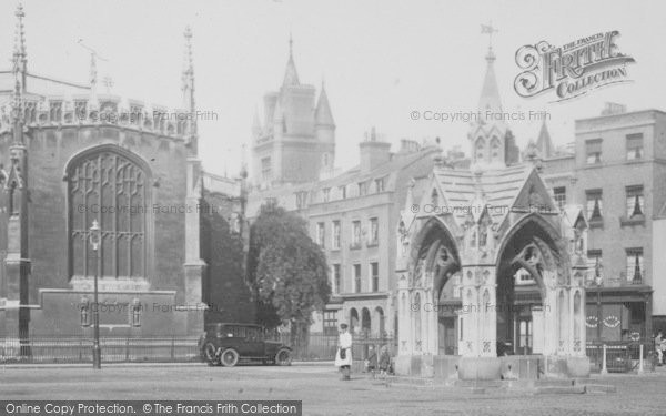 Photo of Cambridge, Market Square 1931