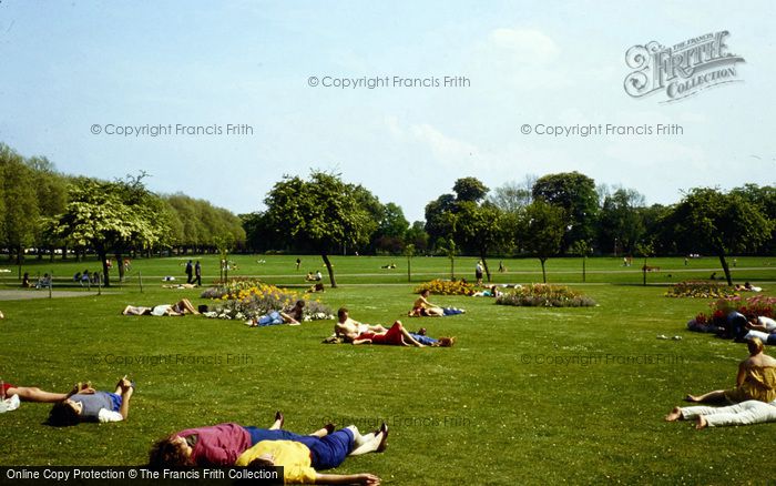 Photo of Cambridge, Midsummer Common, Jesus Green 1981