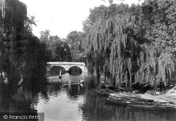 On The River Cam 1908, Cambridge